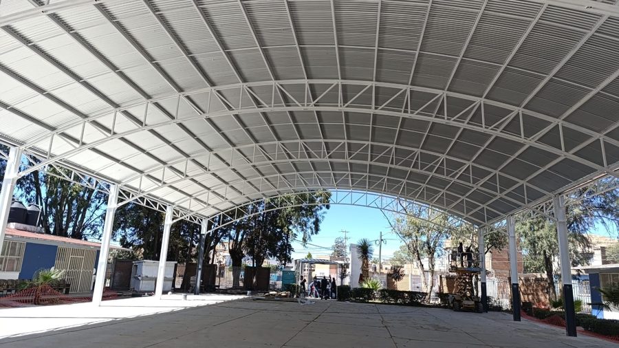Domo escolar 30×20 m — INIFEED